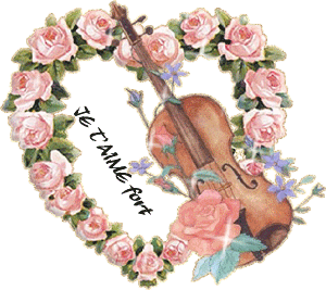 gif animé je t'aime violon