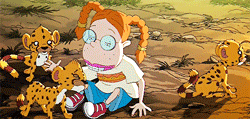 gif du dessin animé La Famille Delajungle