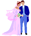 image animée de mariage