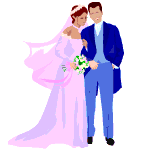 image animée mariage
