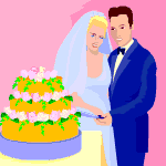 gif animé mariage