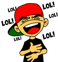 Gif animé rire garçon