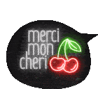 Gif animé merci cerise
