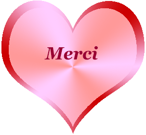 Gif merci coeur