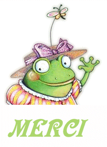 Gif merci grenouille