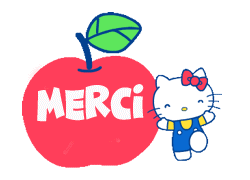 gif animé merci Kitty