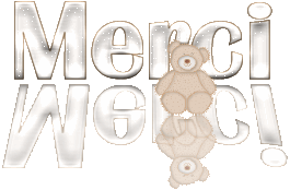 Gif animé merci ourson
