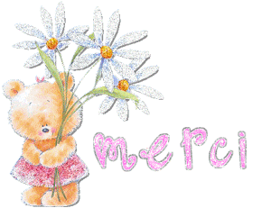 Gif animé merci oursonne