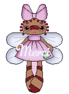 Gif animé merci poupée