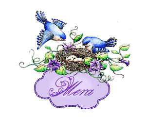 Gif animé merci nid d'oiseaux