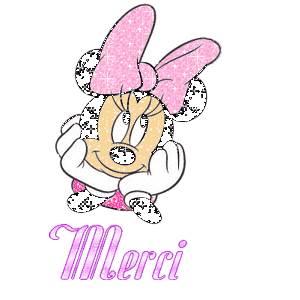 Gif animé merci Minnie
