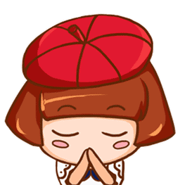 gif animé merci bisou