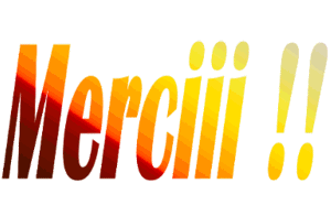 gif animé merci étoile