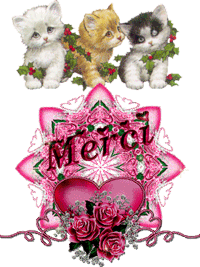 gif animé merci coeur