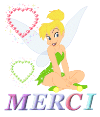 gif animé merci fée clochette
