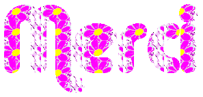 Gif animé merci rose et jaune