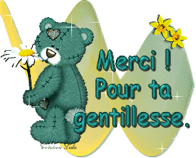 Gif animé merci pour ta gentillesse