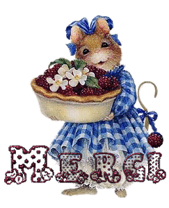 Gif animé merci souris