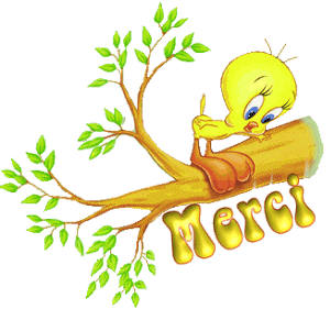 Gif animé merci Titi