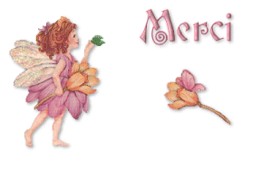 Gif animé merci fée