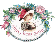 Gif animé merci beaucoup retro