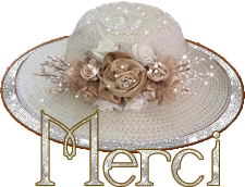 Gif animé merci chapeau