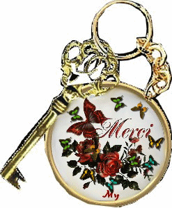 Gif animé merci clef