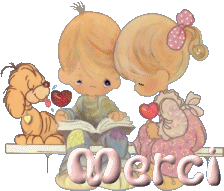 Gif animé merci enfants