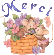 Gif animé merci souris
