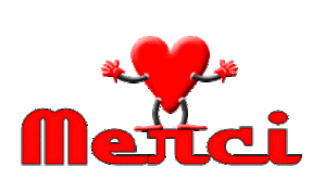 Gif animé merci coeur