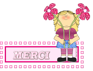 Gif animé merci enfant