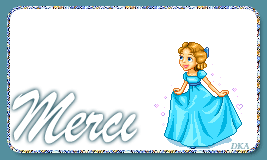 Gif animé merci disney