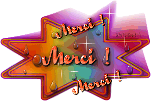 Gif animé merci étoile