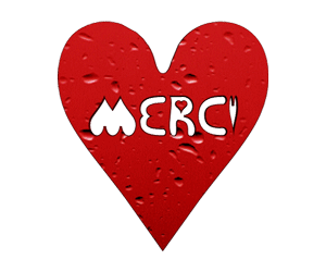 Gif animé merci coeur
