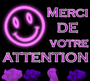 Gif animé merci de votre attention