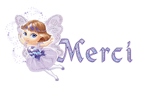 gif animé merci fée