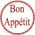 Gifs animés Bon Appétit