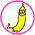 Smileys animés Bananes