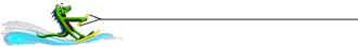 Gif animé ski nautique