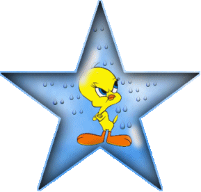 Gif animé titi étoiles